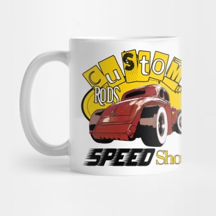 Custom Rods Speed Shop - Hot Rod Cars Mug